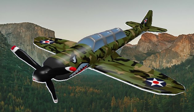 3D飛行機レースシミュレータ