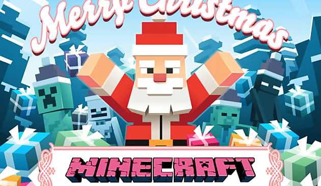 MineCraft Weihnachts-Puzzle
