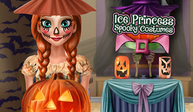 Costumes d’Halloween de la princesse des glaces