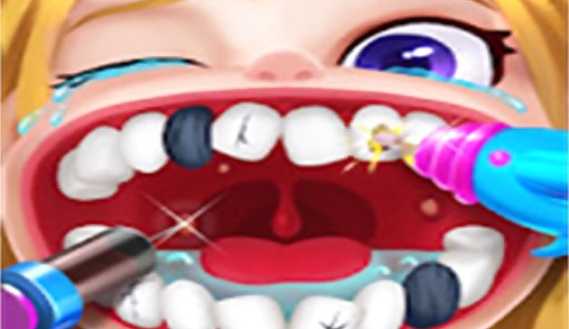 Superhelden-Zahnarzt-Chirurgie-Spiel für Kinder