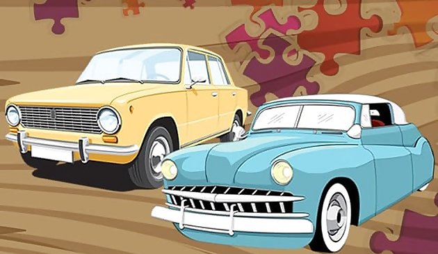 오래 된 타이머 자동차 퍼즐