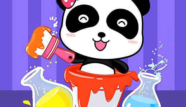 Studio de mélange de couleurs Baby Panda