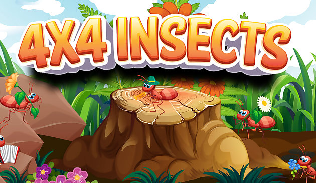 Insectos 4x4