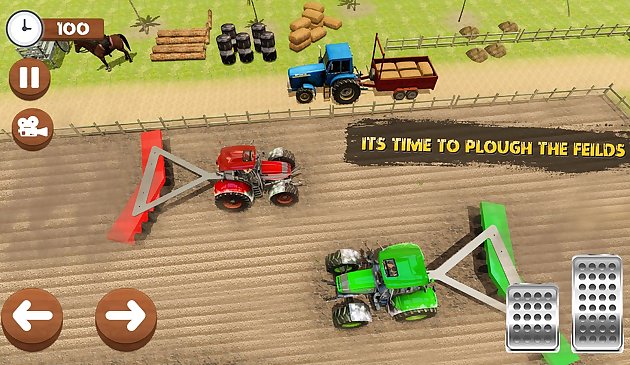 Echter Dorftraktor Landwirtschafts-Simulator 2020