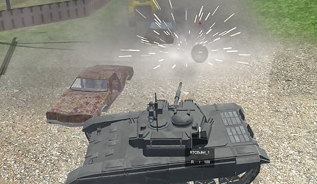 Simulador de tiro de tanques