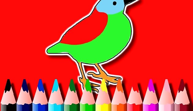 BTS Livre de coloriage d’oiseaux