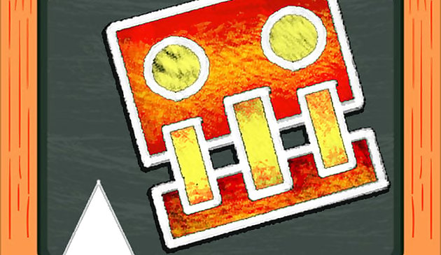 Tableau noir de tableau de bord géométrique