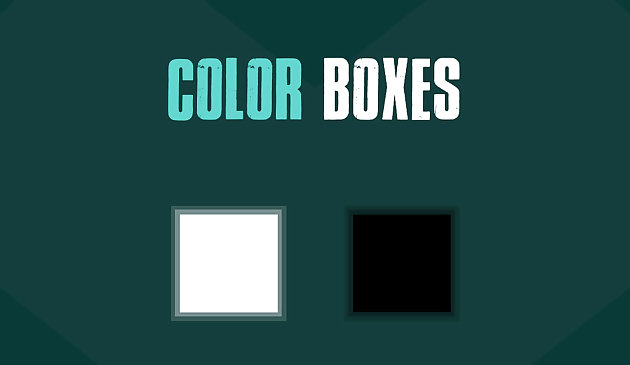 Boîtes de couleur
