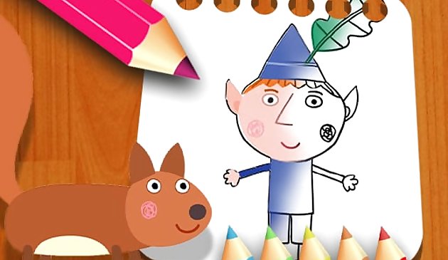 Ben Hollys Coloring Book