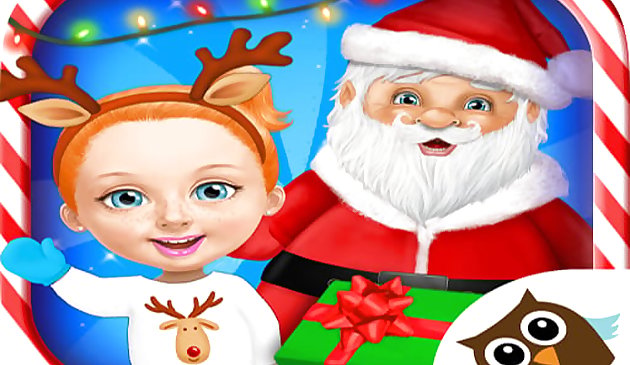 クリスマスゲーム冷凍マッチ3ゲーム甘い女の赤ちゃん