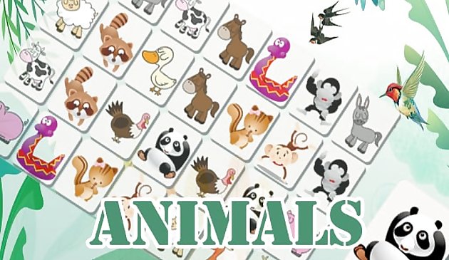 Animales Mahjong Conecta
