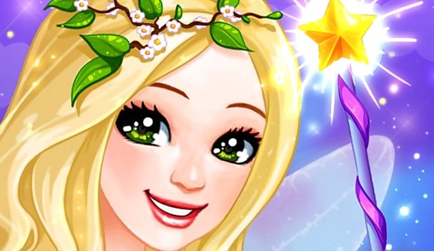 女の子のための妖精ドレスアップゲーム