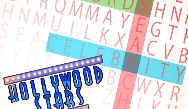 Wörtersuche Hollywood-Suche
