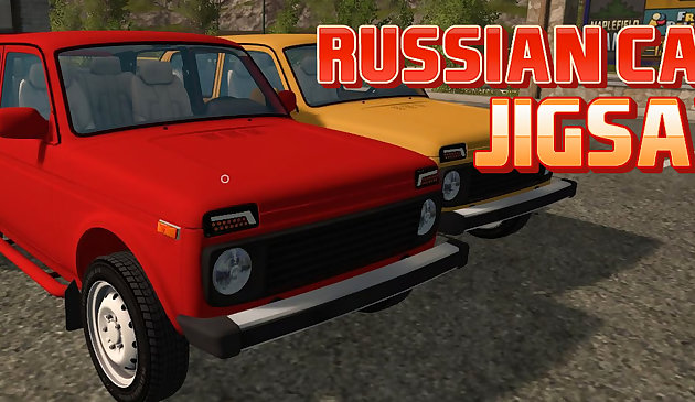 Rompecabezas de coches rusos