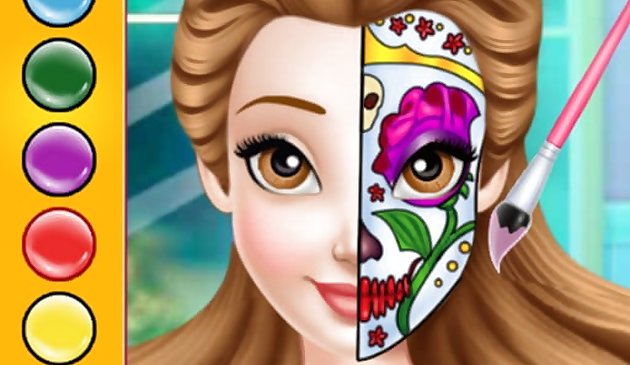 Princess Face Painting Trend
