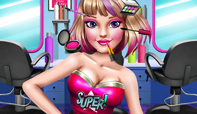 Superhelden-Make-up-Salon!