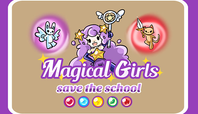 Волшебная девочка спасет школу