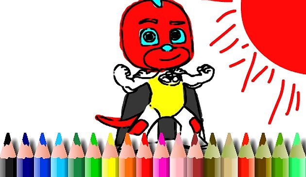 BTS Mask Boy Coloring