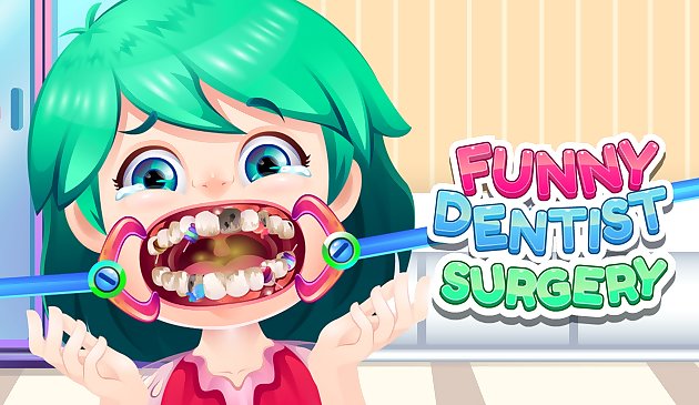 面白い歯科医の手術