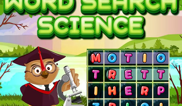 Word Search Science
