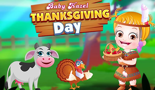 Día de Acción de Gracias de Baby Hazel