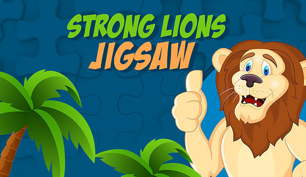 強いライオンズのジグソーパズル