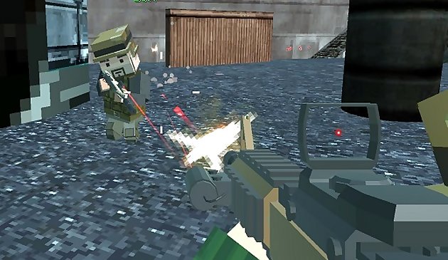 Pixel GunGame Arena Тюремная многопользовательская игра