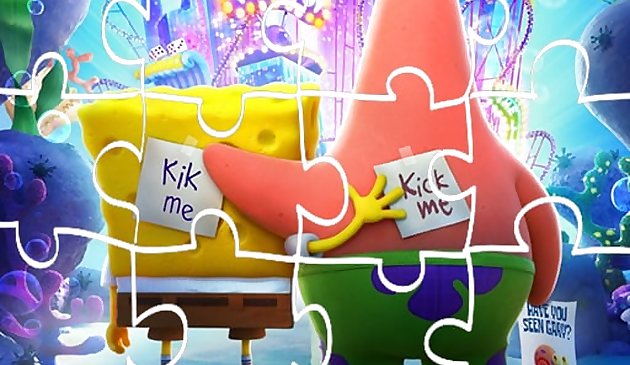 Spongebob Schwamm auf der Flucht Puzzle Spiel