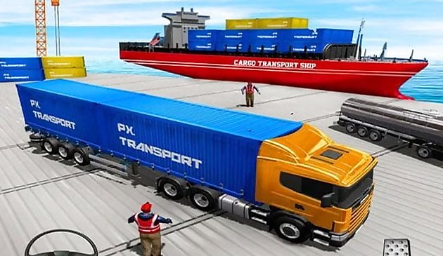 LKW-Fahren für den Gütertransport