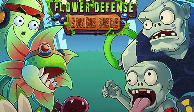 Flower Defense - Asedio zombi
