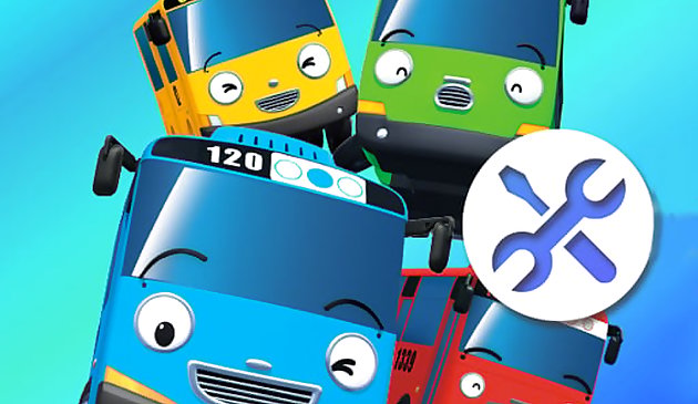 Estación de garaje divertido