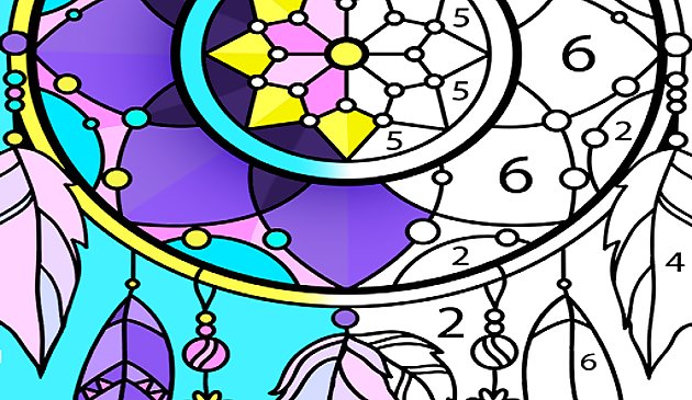 Adult Coloring Book Game Of Stress Relieving