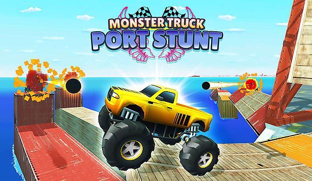 Monster Truck Port Stunt