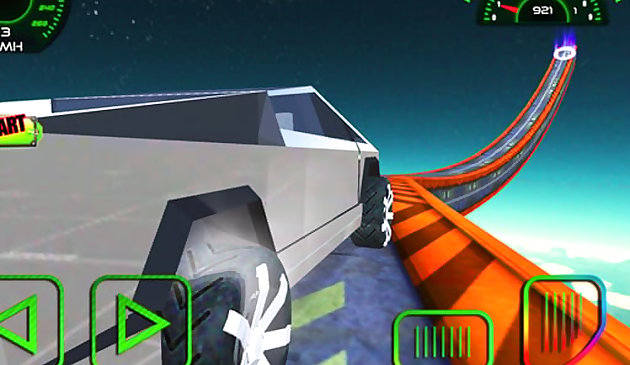 Escalada de la carrera de camiones cibernéticos