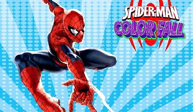 Spiderman Color Fall - Pill Pull Spiel