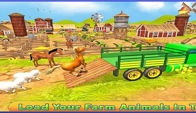 Игра «Грузовик для сельскохозяйственных животных»
