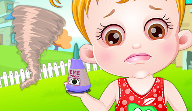 Cuidado de los ojos de Baby Hazel
