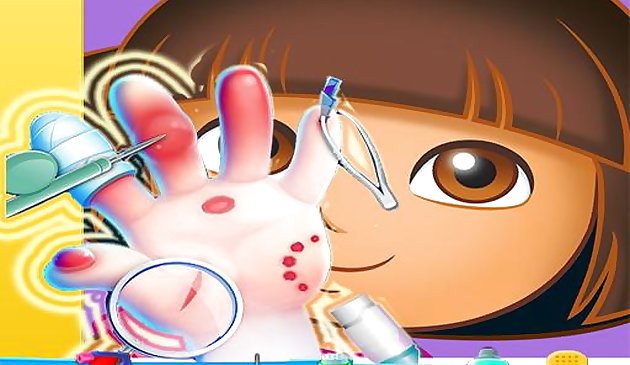 Dora Hand Doctor Jeux amusants pour filles en ligne
