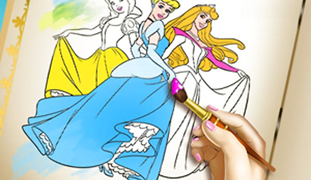 Livre de coloriage Princesses