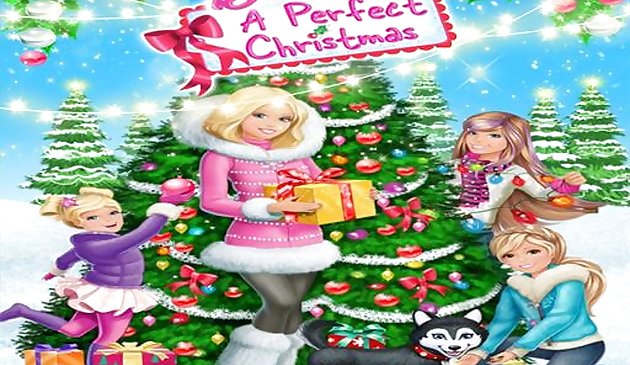 바비 크리스마스 DressUp