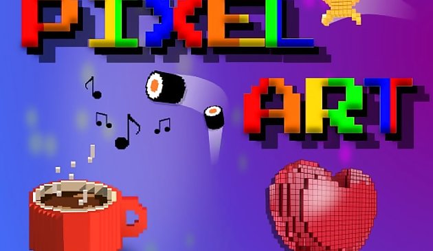 Цвет PixelArt по номерам
