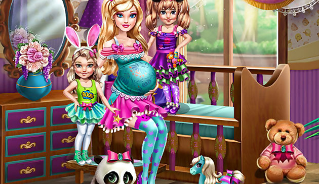 Barbie mit Zwillingen
