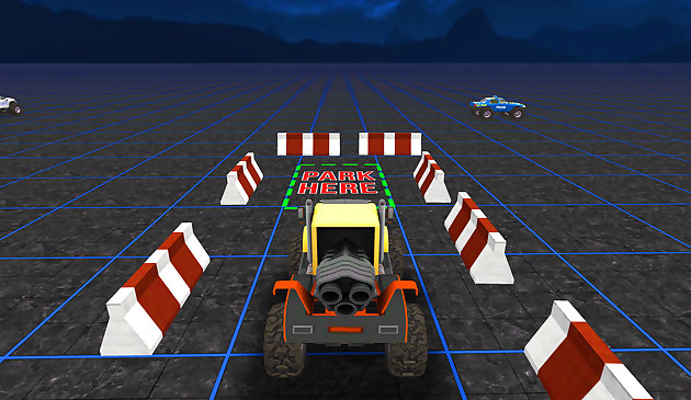 Simulador de conducción de camiones monstruo
