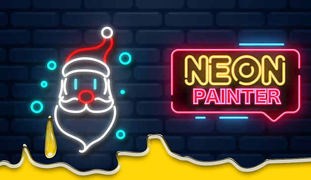 Peintre au néon
