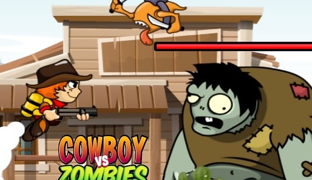 Cowboy VS Zombie-Angriff
