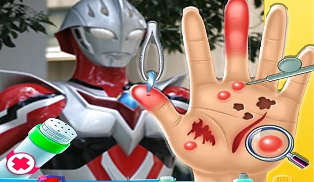 Ultraman Hand Doctor - Juegos divertidos para niños en línea
