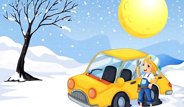 스노우 카 퍼즐