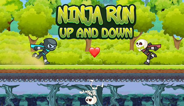 Ninja Run Up and Down