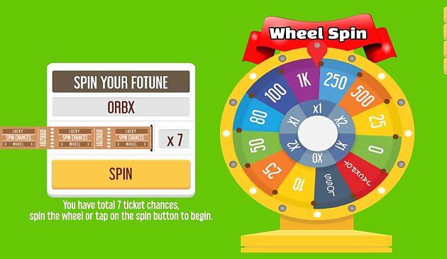 Robuxs Spin Wheel gagne RBX