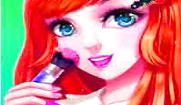 Anime Girls Fashion Makeup-new